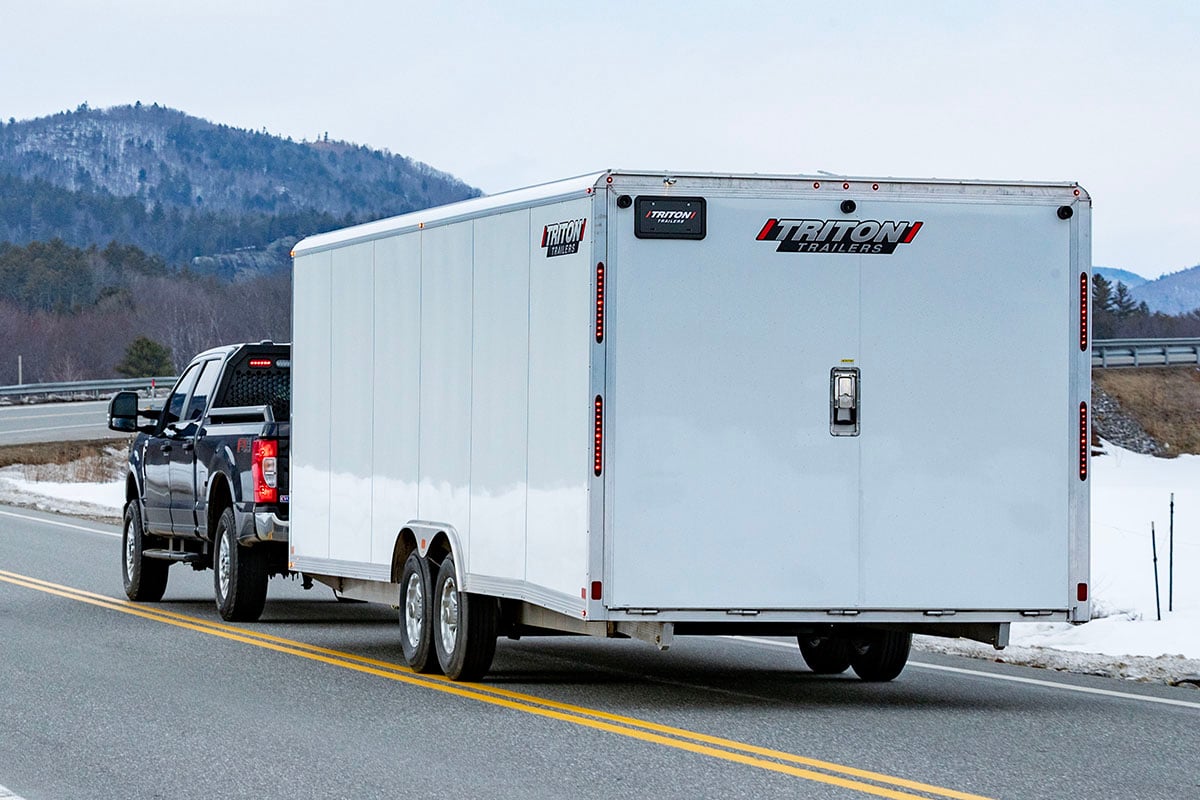 Triton Lowboy on Road